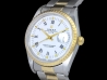 Rolex Date 34 Bianco Oyster White Milk Roman  Watch  15223 